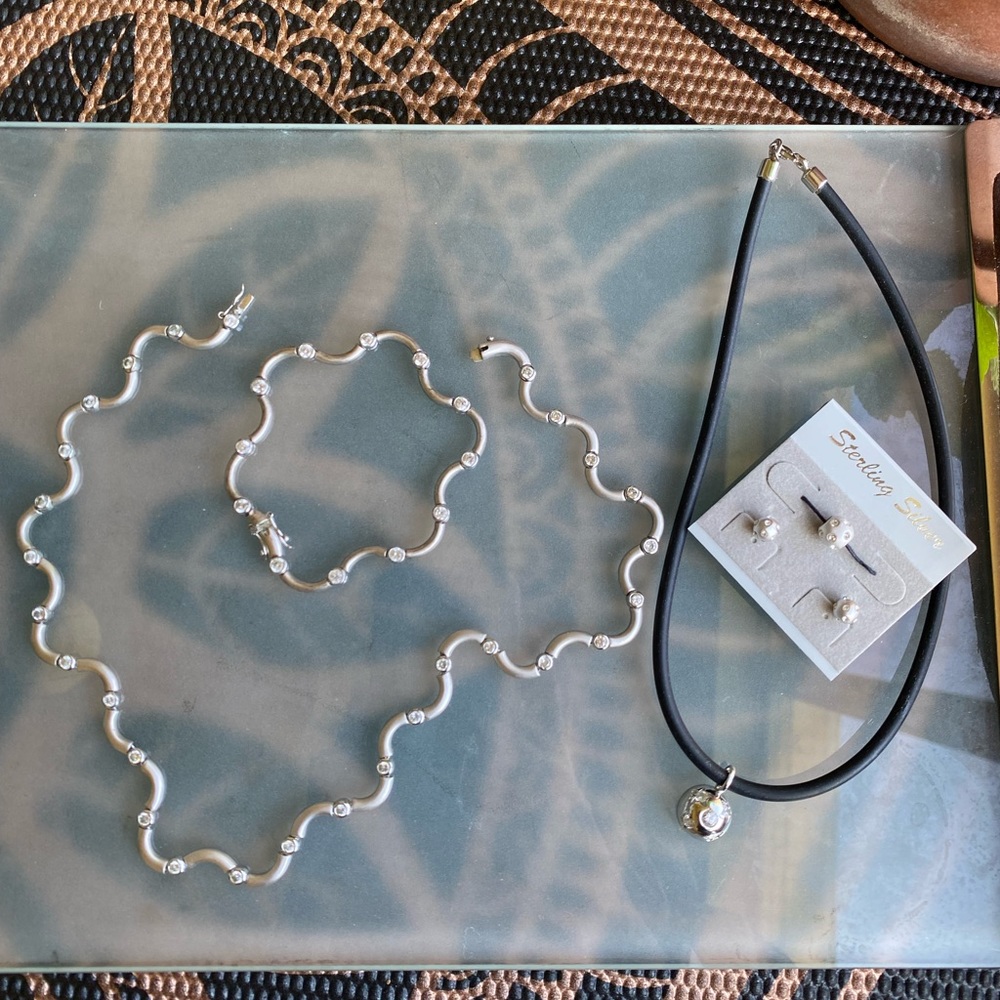 Sterling Silver jewelry set